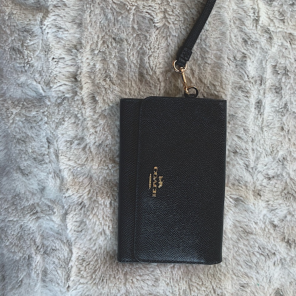 Coach small wallet type wristlet